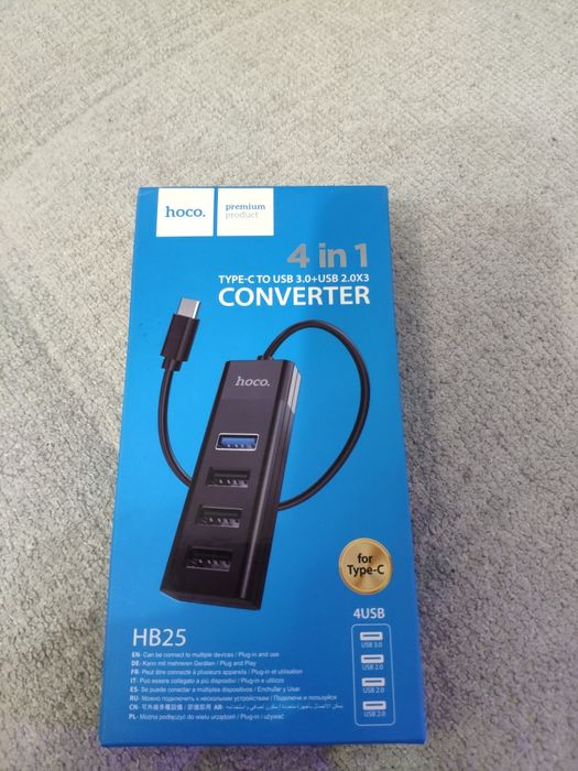 Hoco HB25 конвертер разветвитель