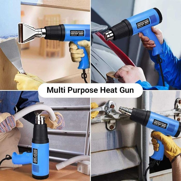 2000W Пистолет за горещ въздух + Подарък Топлозащитни ръкавици