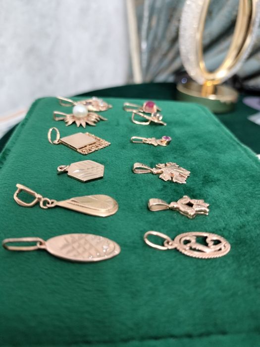 Советские кулоны 583 пробы