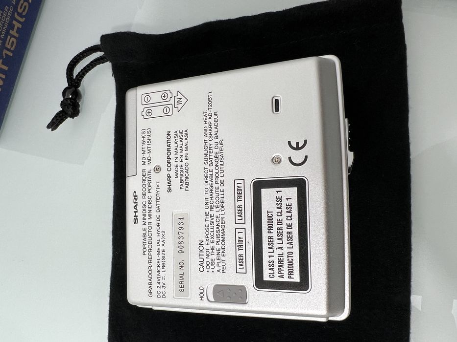 Minidisc Sharp MD MT 15 impecabil