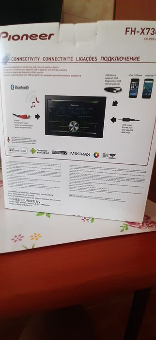 Player Auto Pioneer FH-X730BT Boxe 3 cai TS-G1330F