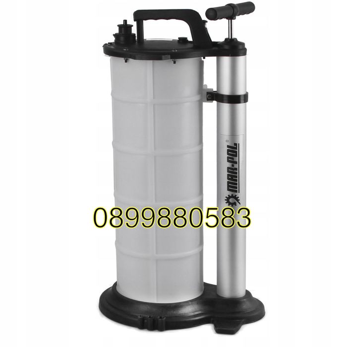 Ръчна вакуум помпа за източване на масло-9литра. Mar-Pol