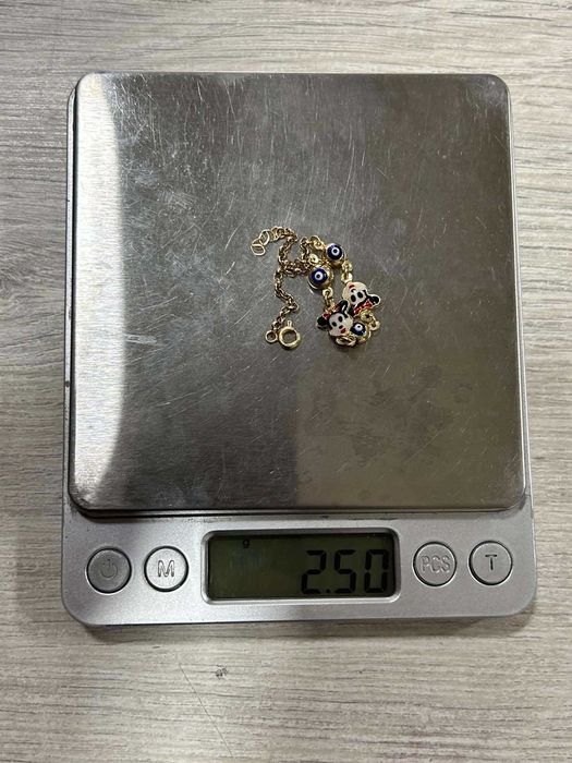 Детска златна гривна 14 К 585 / 2,50 гр.