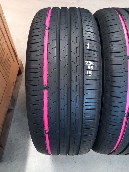 235/55R18 100V 4бр.Continental Made in FRANCE Неразличими от НОВИ-DEMO