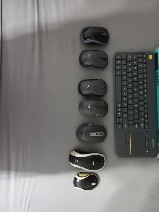 Lot mouse  logitech si tastatura k400plus