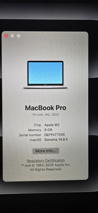 Macbook pro m2, full box