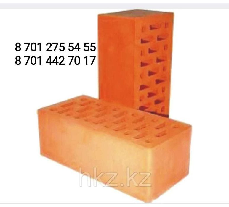 Кирпич, красный керамический