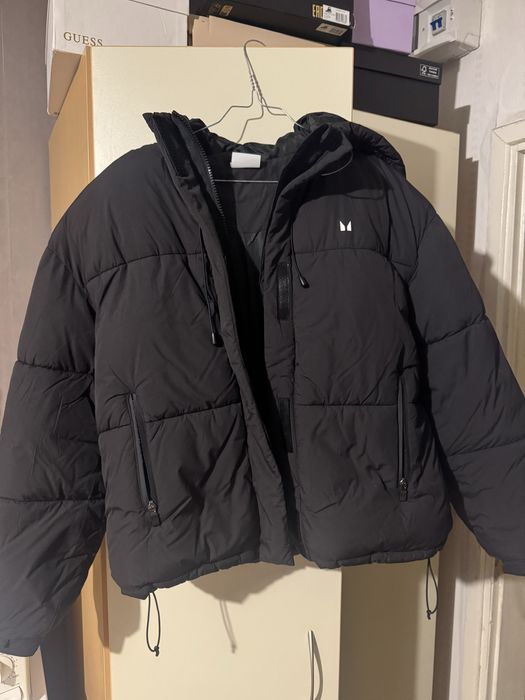 MP Дамско късо подплатено яке бомбер – черно,