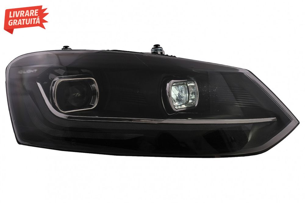 Faruri LED VW Polo 6R 6C (2010-2017) Semnalizare Dinamica