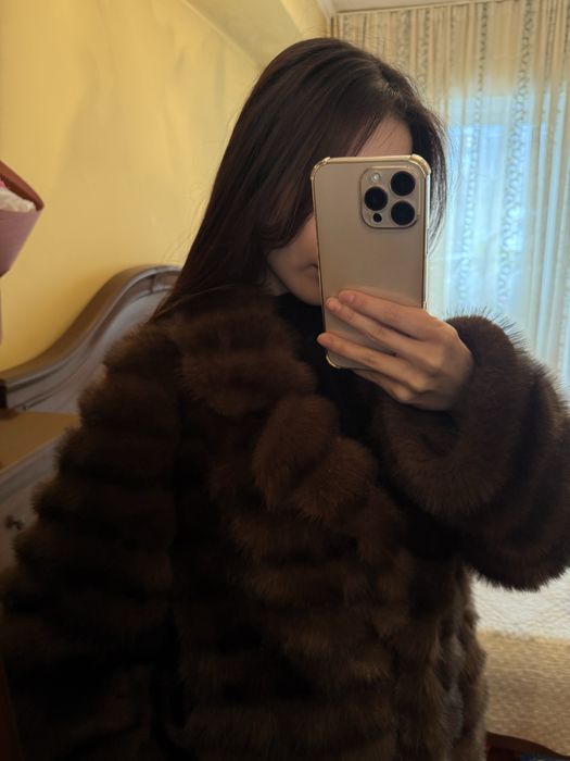 Эко шуба новая !