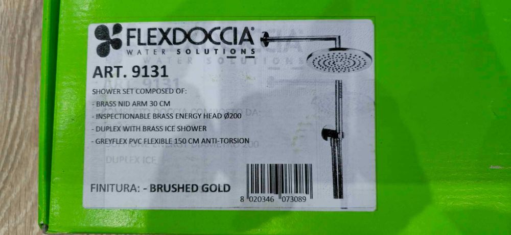 Flexdoccia Сет за баня (стоящ смесител, пита + смесител, слушалка)