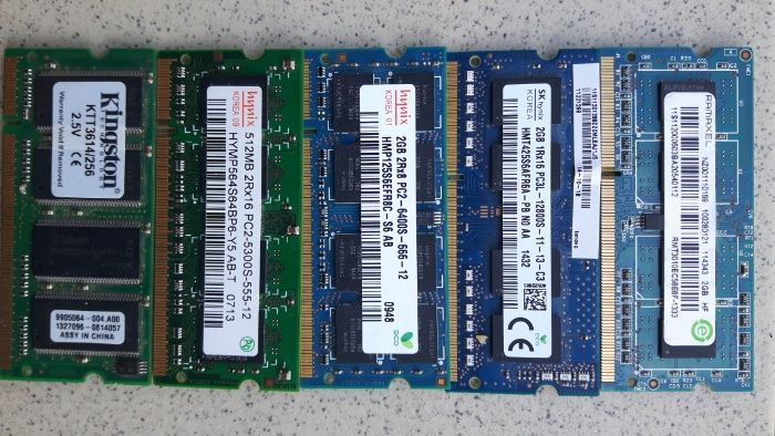 Рам памети за лаптоп ДДР2 ДДР3 DDR2 DDR3