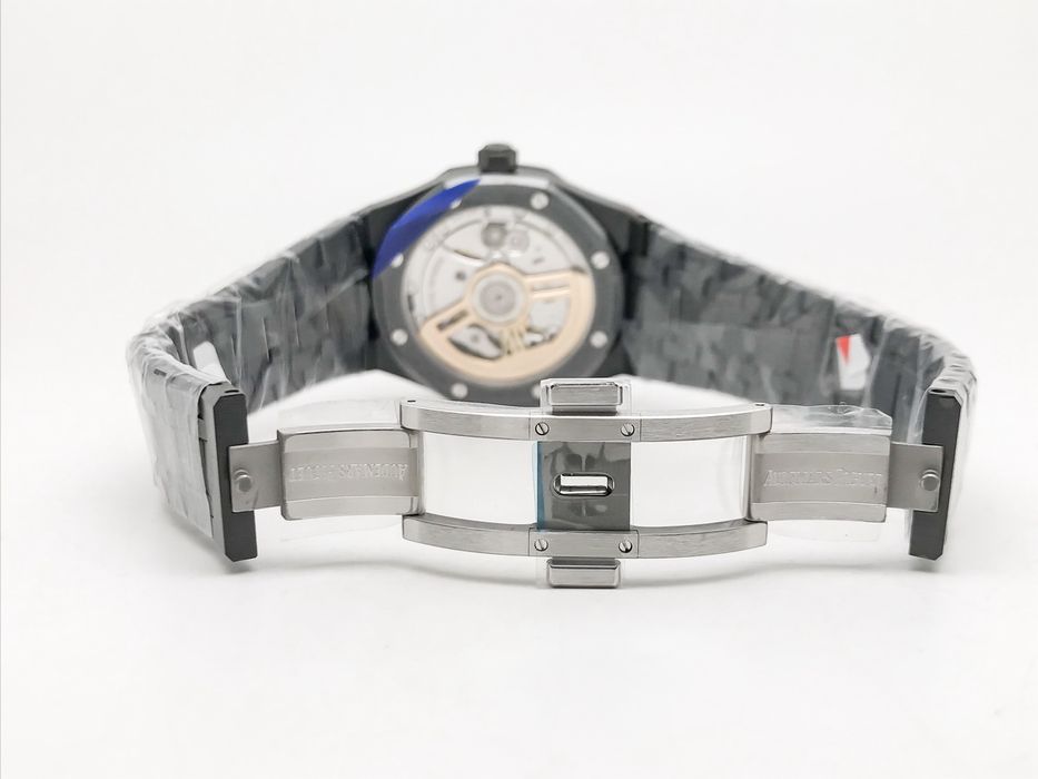 Audemars Piguet Royal Oak 15500 41mm черна керамика - мъжки часовник - QC снимки