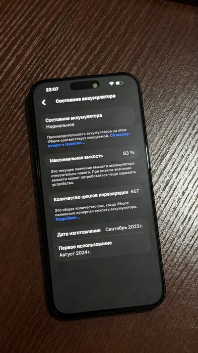 Айфон 15 про макс 256 гб