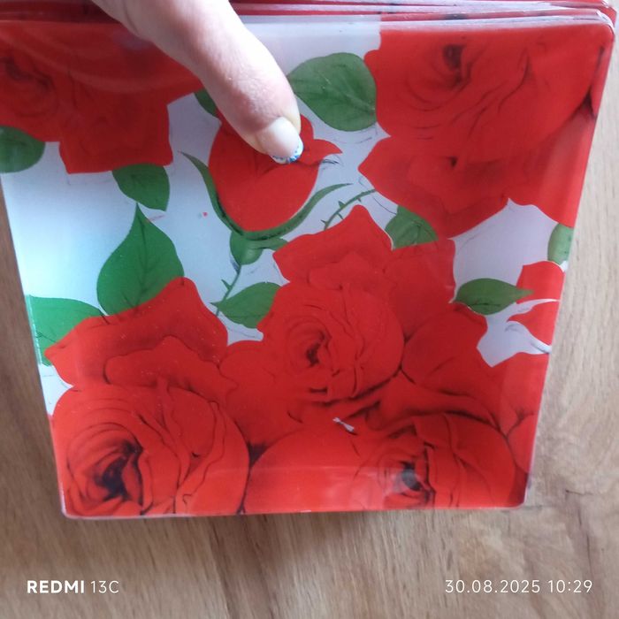 Стъклен сервиз за торта