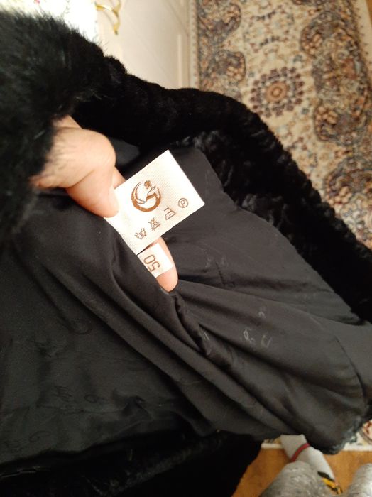 Палто женская черная