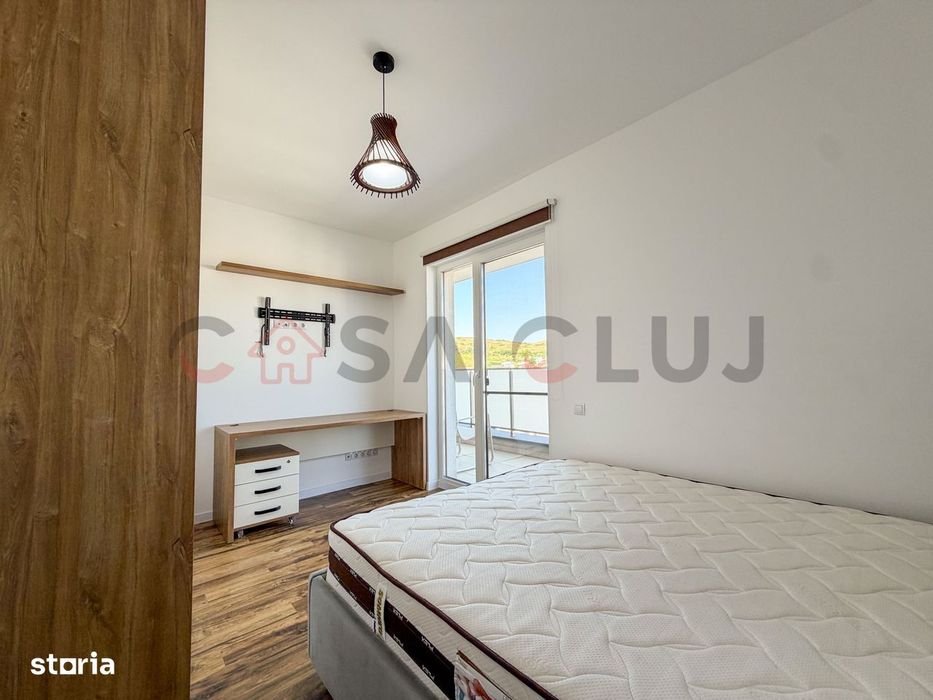 Apartament modern cu 3 camere, 68 mp + terasă 15 mp – Borhanci