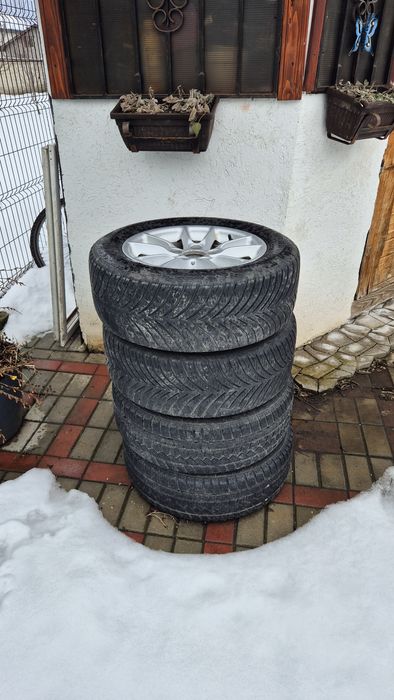Jante BMW E39 R16 Style 50 originale cu anvelope all season