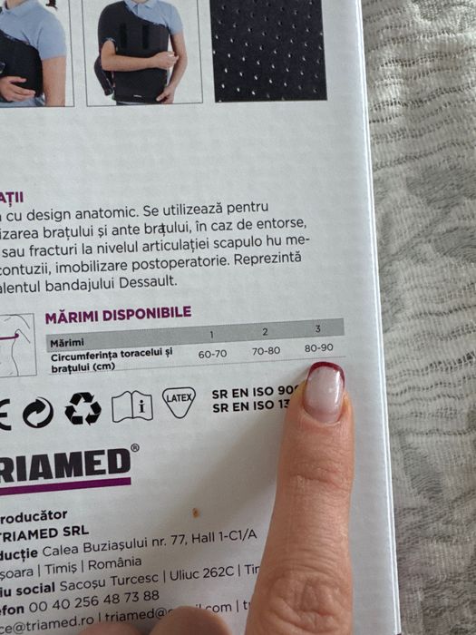 Orteza umar cot junior