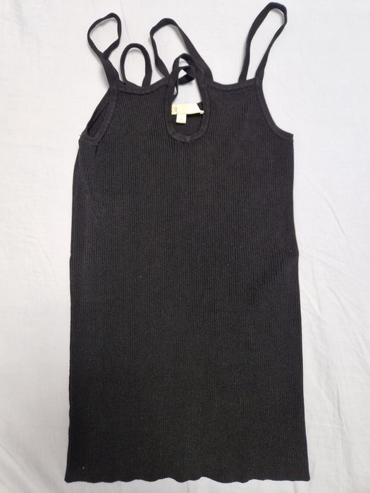 Top  maje  negru