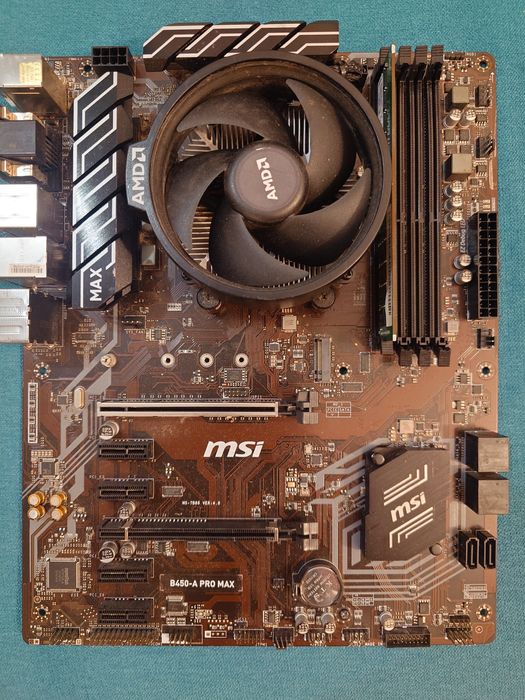 Kit gaming Ryzen 5 3600 + MSI B450 + 8gb ddr4 + R9 380