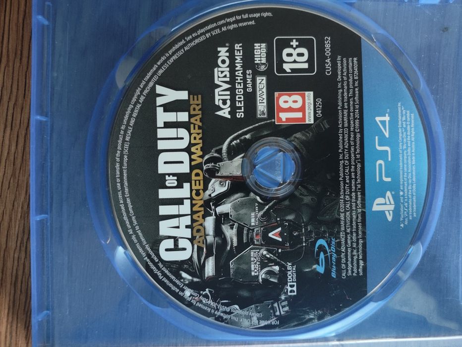 Диски на  PlayStation4