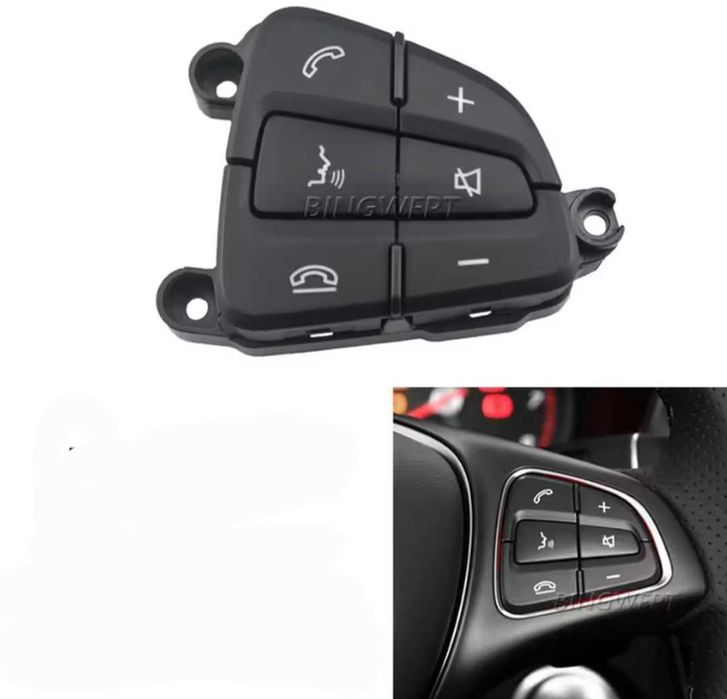 Бутони за волана за Мерцедес Mercedes W205 W222 W253 S205 C205 W217