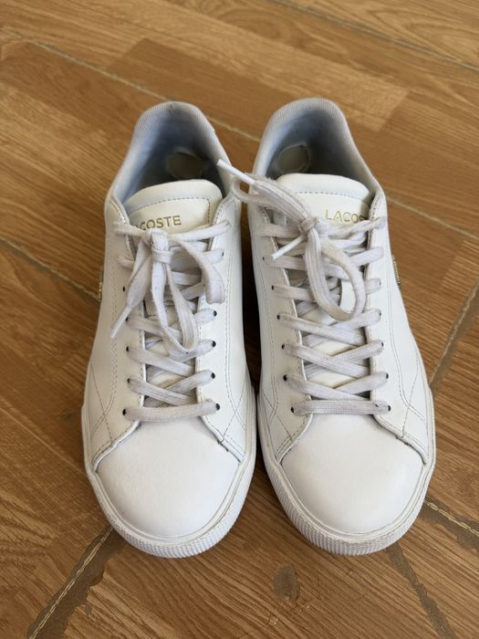 Lacoste бели маратонки дамски39