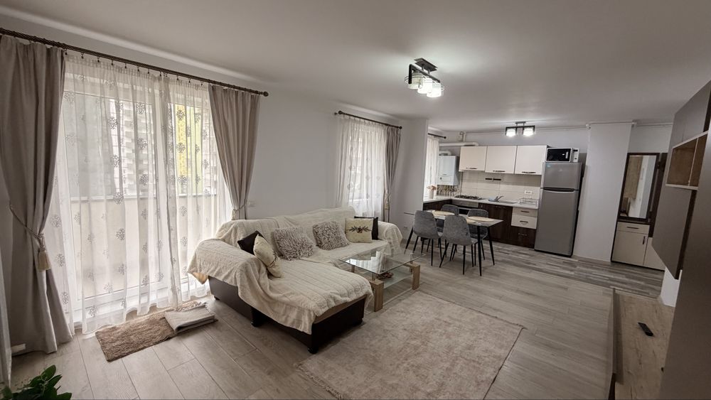 Particular Inchiriez Apart. 2 camere – Se ACCEPTA ANIMALE DE COMPANIE ! Open Space + Loc Parcare PRIVATA – Ansamblul TOP CITY – Zona Tractorul CORESI