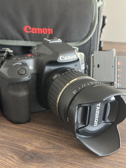 Canon EOS 50D + Tamron 18-200mm + чанта и аксесоари
