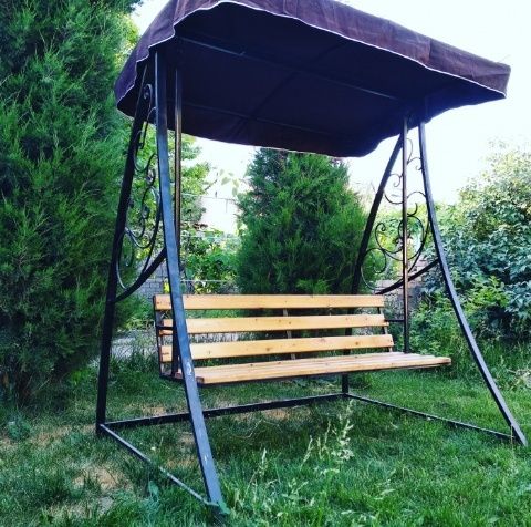 Дачные скамейки качели стол стуля на заказ Доставка установка.
