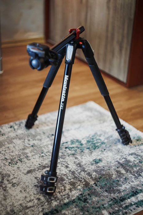 Trepied Manfrotto 190xprob + Cap Manfrotto 486 RC2