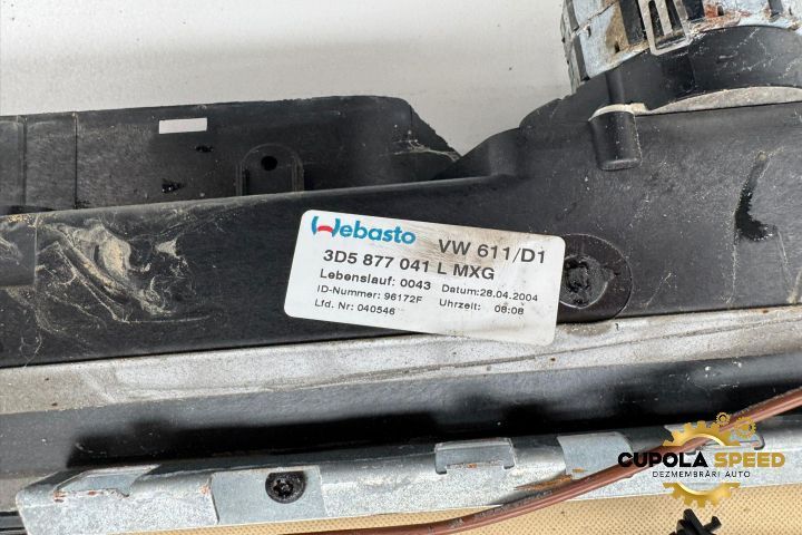 Trapa completa cu motoras 3D5877041L Volkswagen VW Phaeton 1 [2th fac