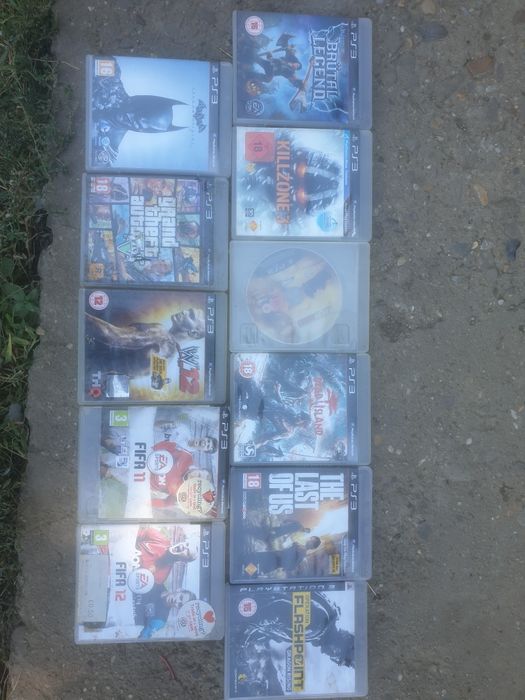 Vand lot 11 jocuri pentru PS3 , Cd-uri noi