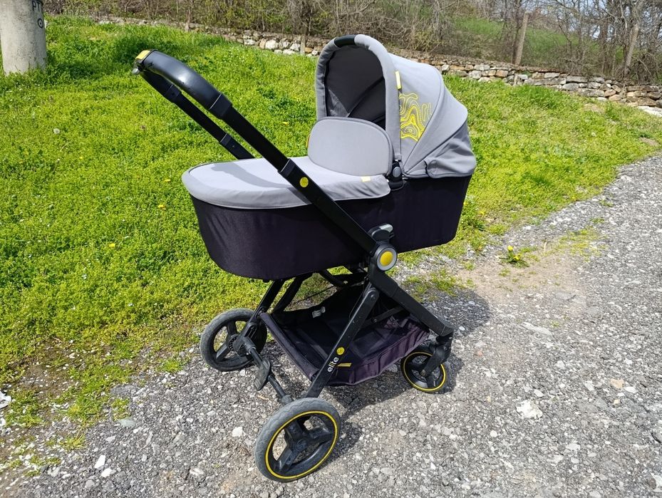 Бебешка количка Chipolino Елит Асфалт