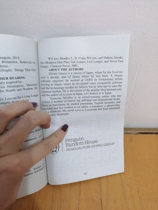 Книга İkigai английский