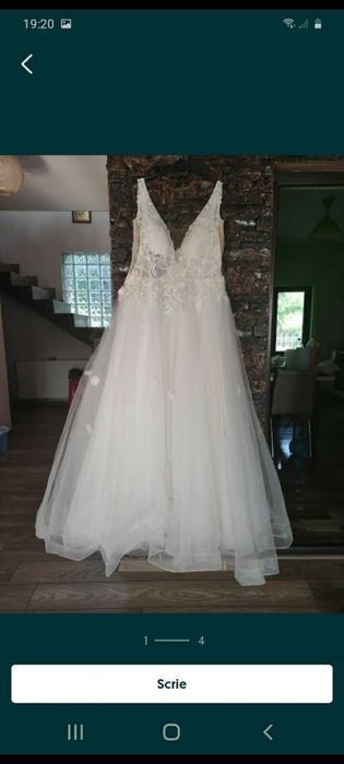 Rochie mărimea 46. mireasă
