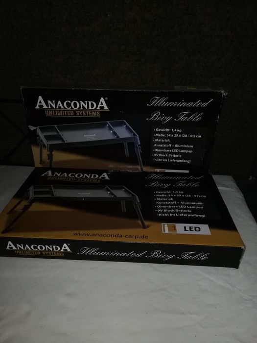 Masute pescar Anaconda Iluminated Bivy Table