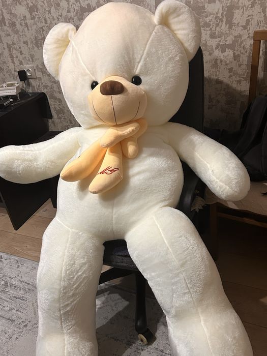 Плюшевый мишка, метр рост