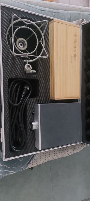 Ламповый микрофон SE Electronics Z5600a II серый