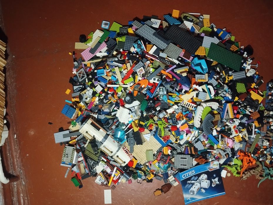 Лего огромная куча