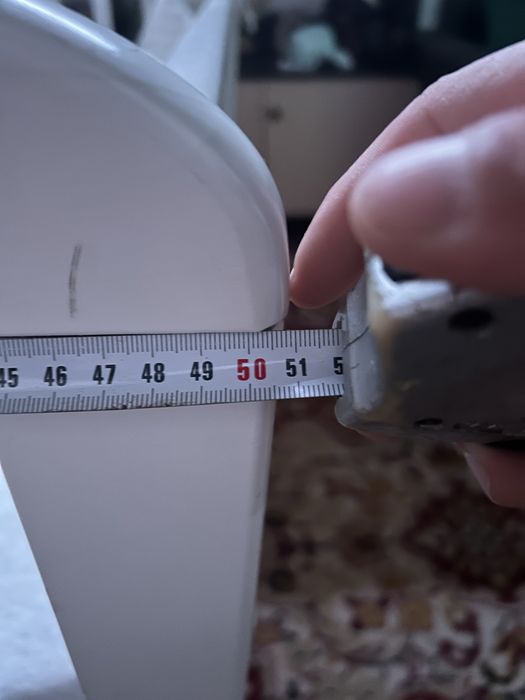 Pătuț bebe L:95cm, l:51cm, L(saltea)90cm.