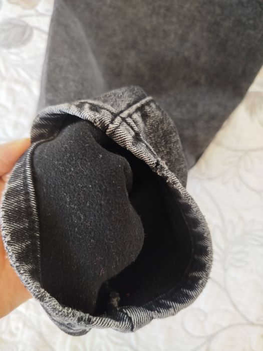 Джинсы с утепленкой