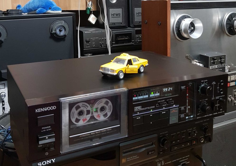Casetofon Deck Audio Stereo Vintage KENWOOD BASIC X1  (Made in Japan)