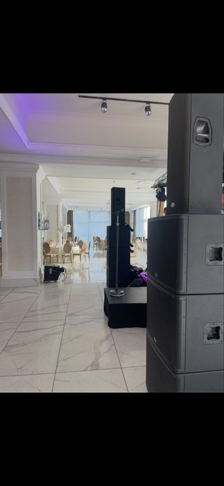 Sistem Dynacord XA3 complet 2xVL212 2xPSD218 4xPSE218(conectica +huse)