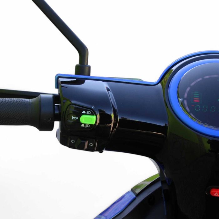 Електрическа триколка Maxmotors FM2 PRO 1800W/60V/25Ah Blue