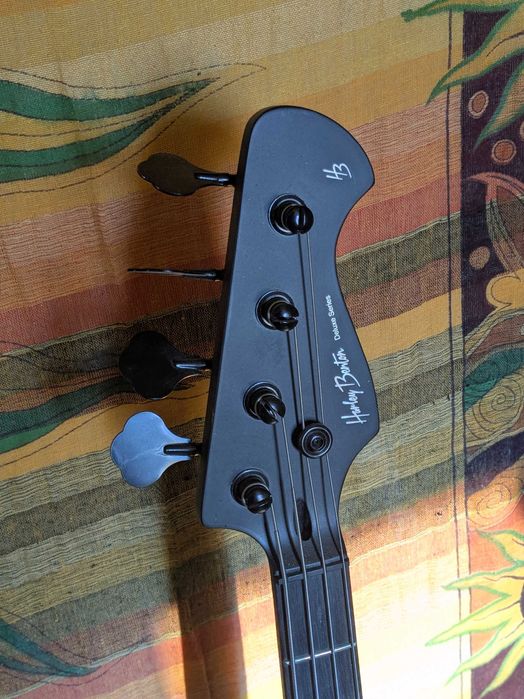 Бас китара Harley Benton PJ-4 SBK Deluxe Series
