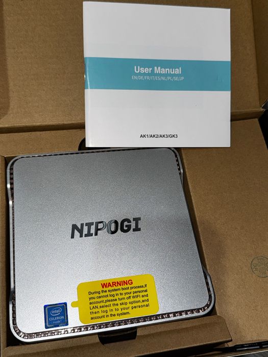 Mini PC NIPOGI – compact, rapid, ideal pentru birou sau acasă
