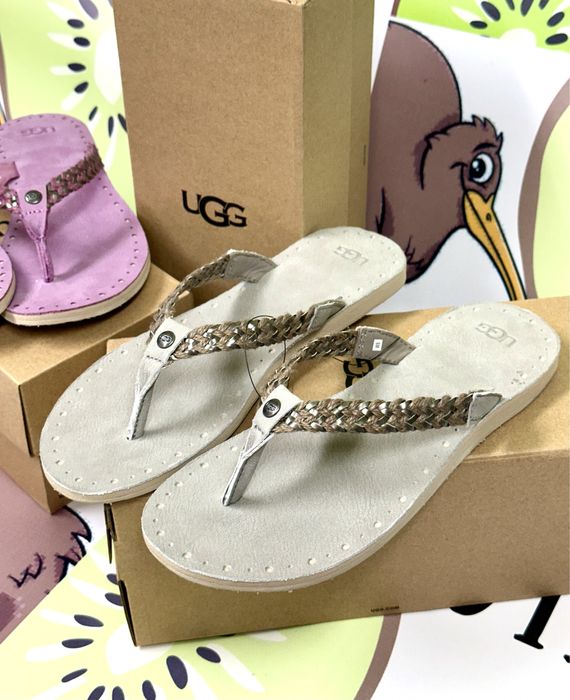 Дамски чехли сандали UGG WNavi PinK 38-39 Намалени