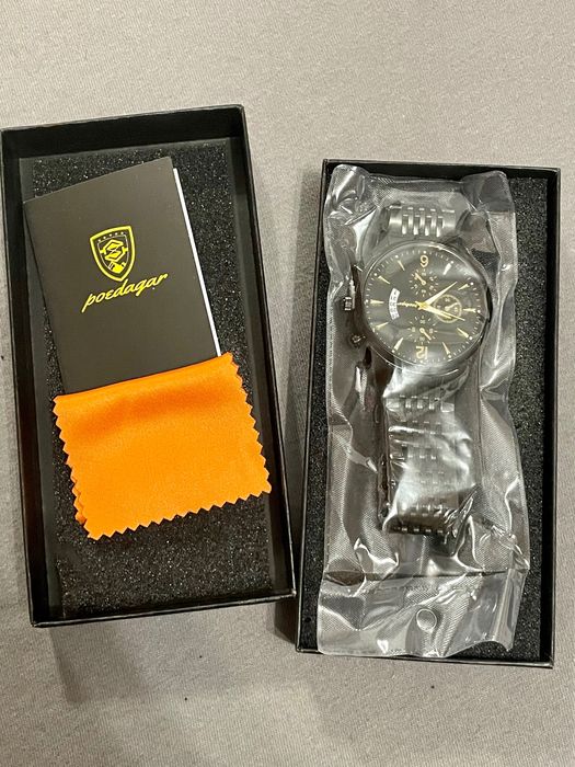 (НОВИ) POEDAGAR Стилен мъжки часовник